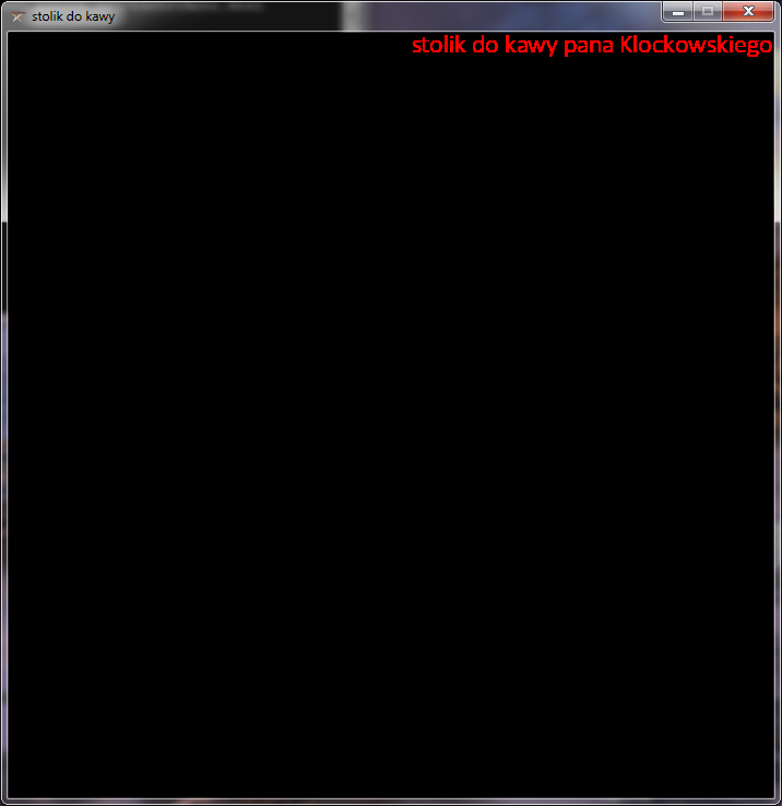 stolik do kawy pana klockowskiego